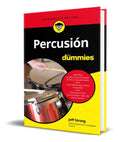 Portada de Libro Percusión Para Dummies [ Jeff Strong ] Original