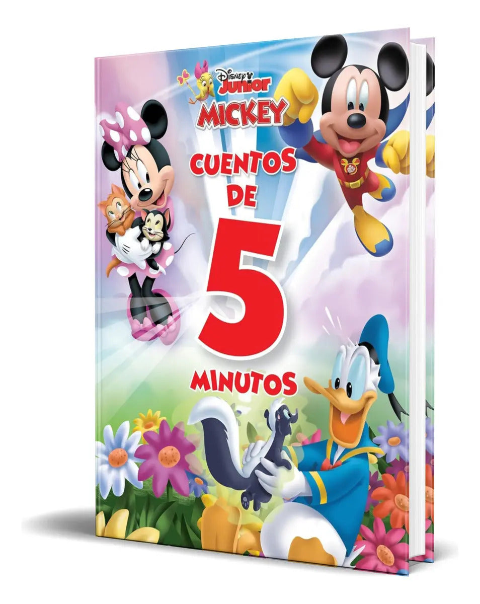 Portada de Libro Mickey. Cuentos De 5 Minutos [ Disney Junior] Original, De Vv. Aa.. Disney Junior Mickey, Vol. 1. Editorial…
