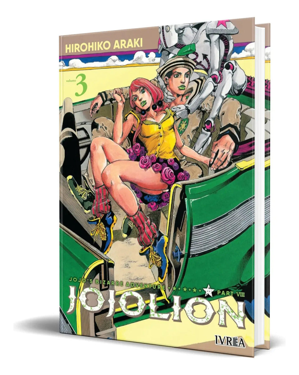 Portada de Libro Jojo's Bizarre Adventure Pt.8 Jojolion Vol.3 Original