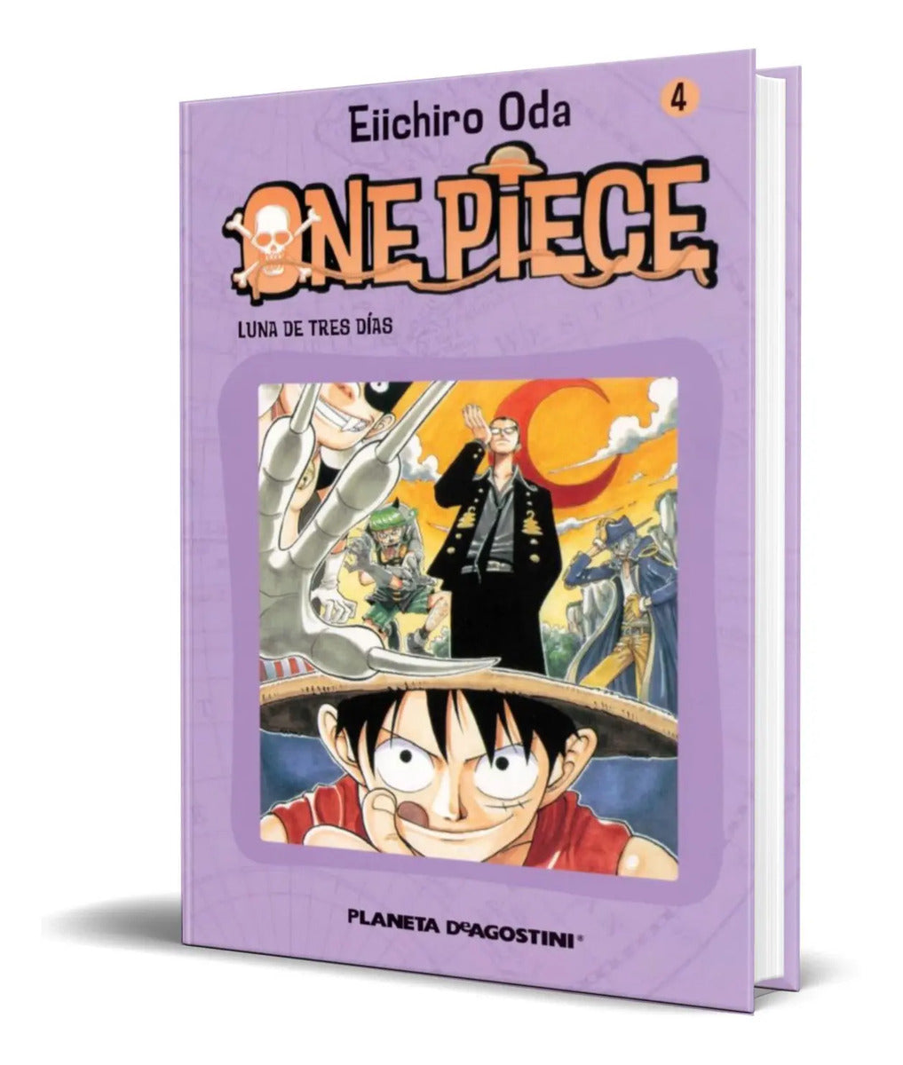 Portada de Libro One Piece Vol.4 [ Eiichiro Oda ] Original