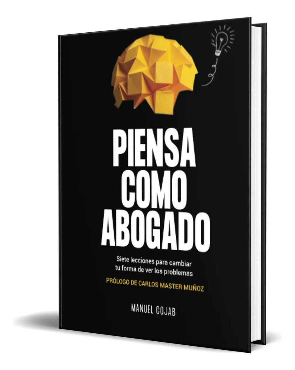 Portada de Libro Piensa Como Abogado [ Manuel Cojab ] Original