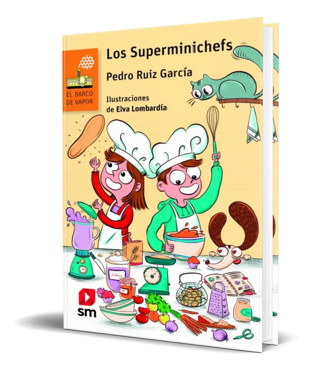 Portada de Libro Superminichef [ Pedro Ruiz Garcia ] Original