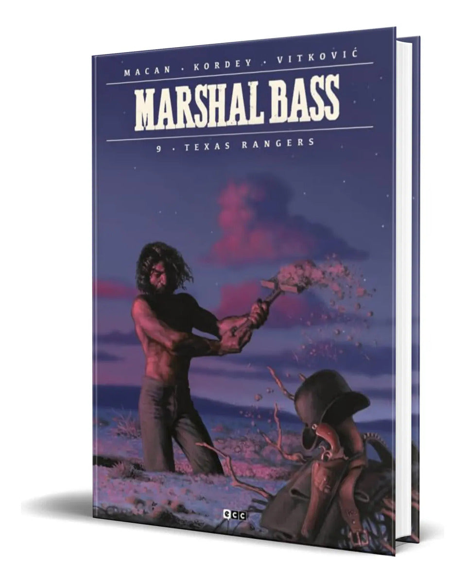 Portada de Libro Marshal Bass Vol.9 [ Texas Ranger ] Original