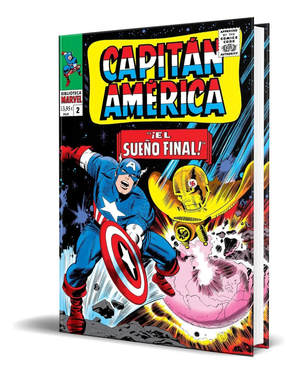 Portada de Libro Capitán América Vol.2 [ Biblioteca Marvel ] Original