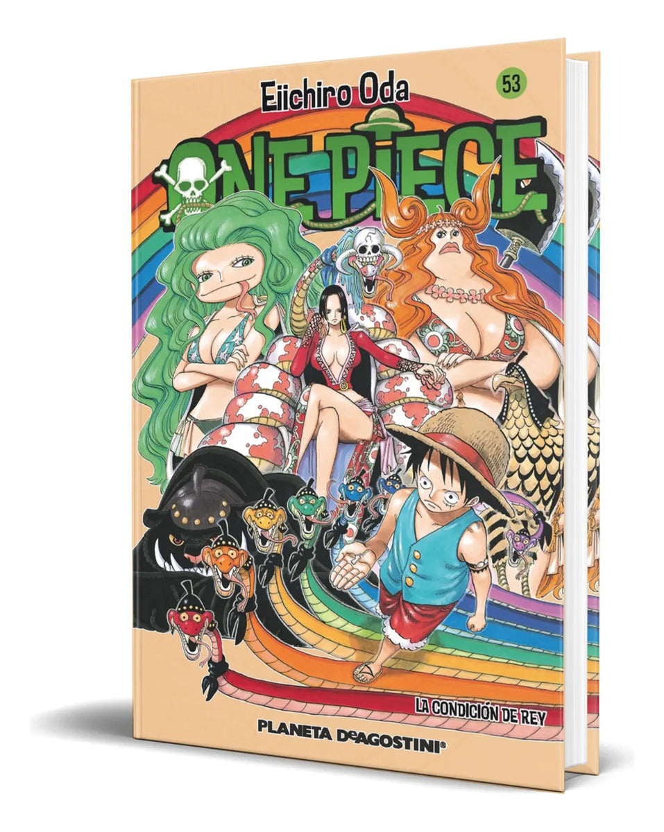 Portada de Libro One Piece Vol.53 [ Eiichiro Oda ] Original