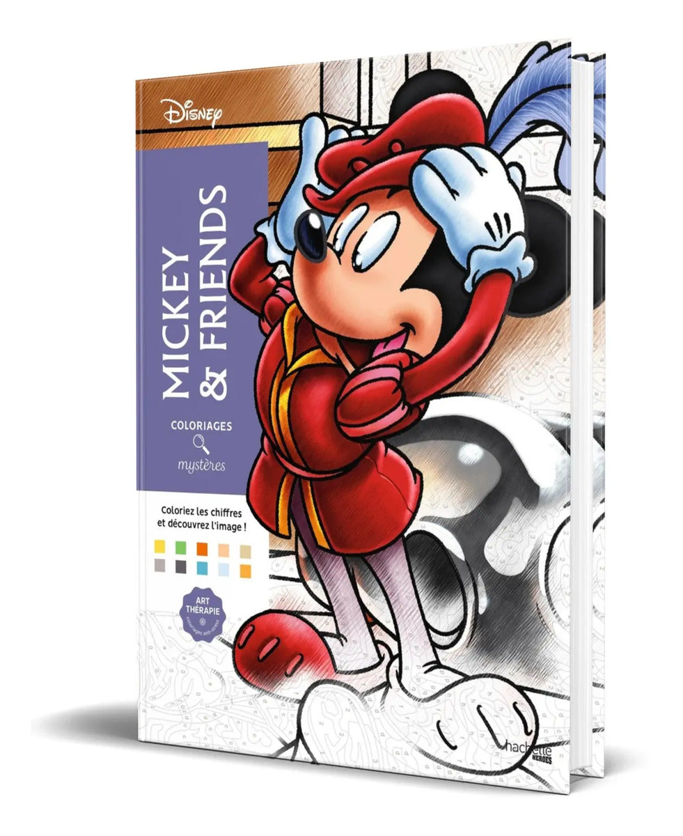 Portada de Colorea Y Descubre El Misterio [ Mickey Mouse Y Sus Amigos]
