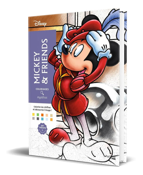 Portada de Colorea Y Descubre El Misterio [ Mickey Mouse Y Sus Amigos]