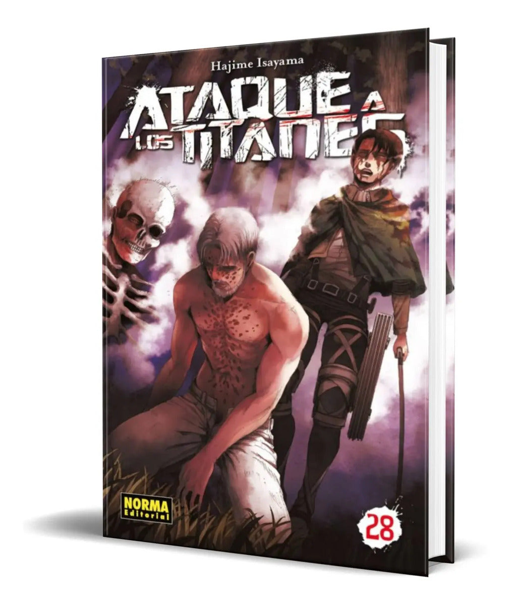 Portada de Libro Ataque A Los Titanes Vol.28 [ Hajime Isayama] Original