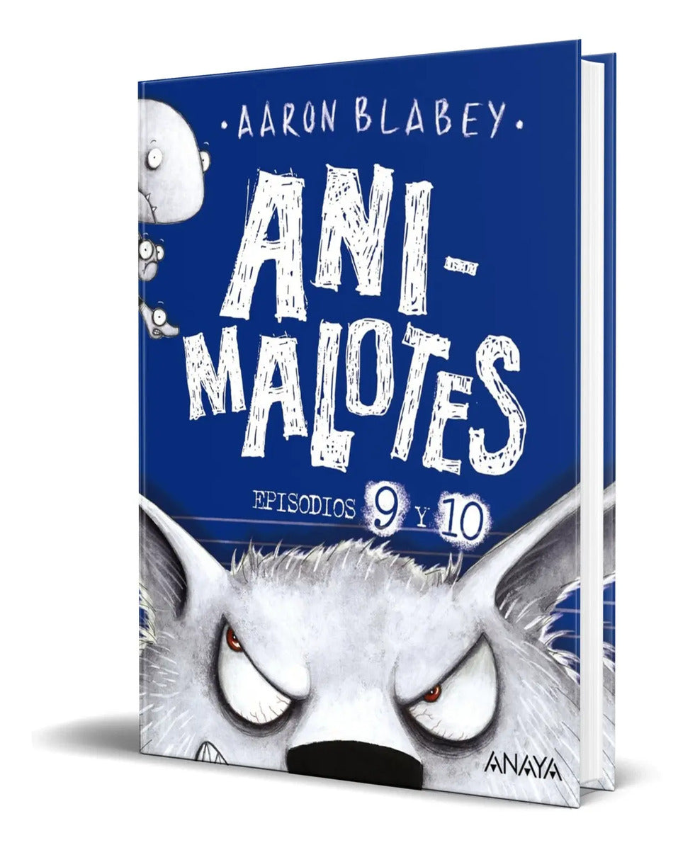 Portada de Libro Animalotes 9 Y 10 [ El Lobo Feroz ] Original