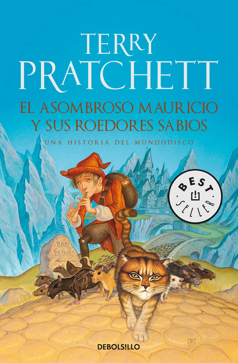 Portada de Mundodisco 28 - El Asombroso Mauricio Y Sus Roedores Sabios: Una Historia Del Mundodisco, De Pratchett, Terry. Be…
