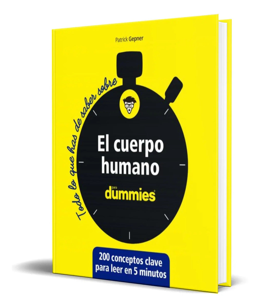 Portada de Libro El Cuerpo Humano Para Dummies [ Patrick Gepner ]