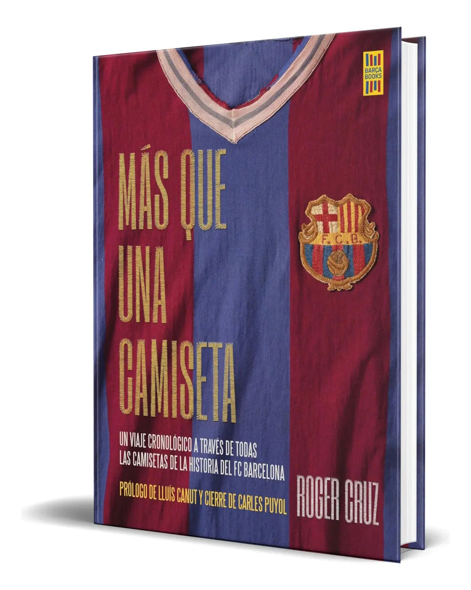 Portada de Libro Más Que Una Camiseta [ Barça Books ] Original
