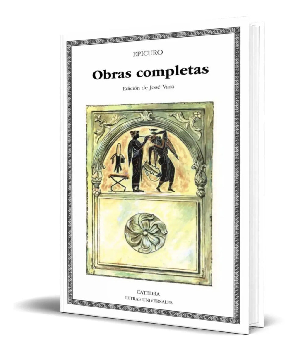 Portada de Libro Obras Completas [ Epicuro ] Original