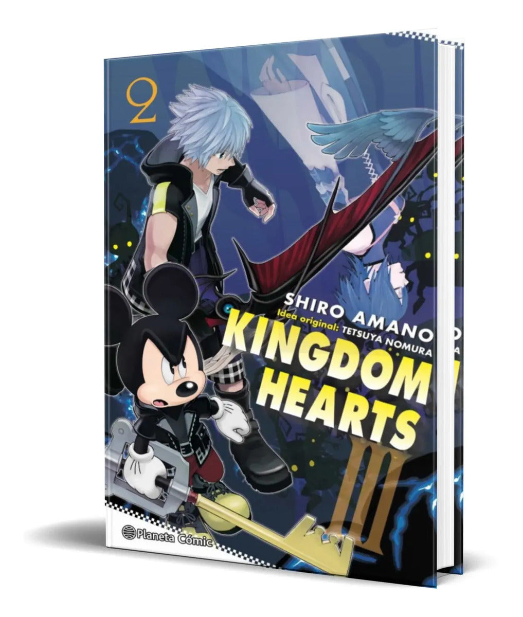 Portada de Libro Kingdom Hearts Iii Nº 02 [ Shiro Amano ] Original