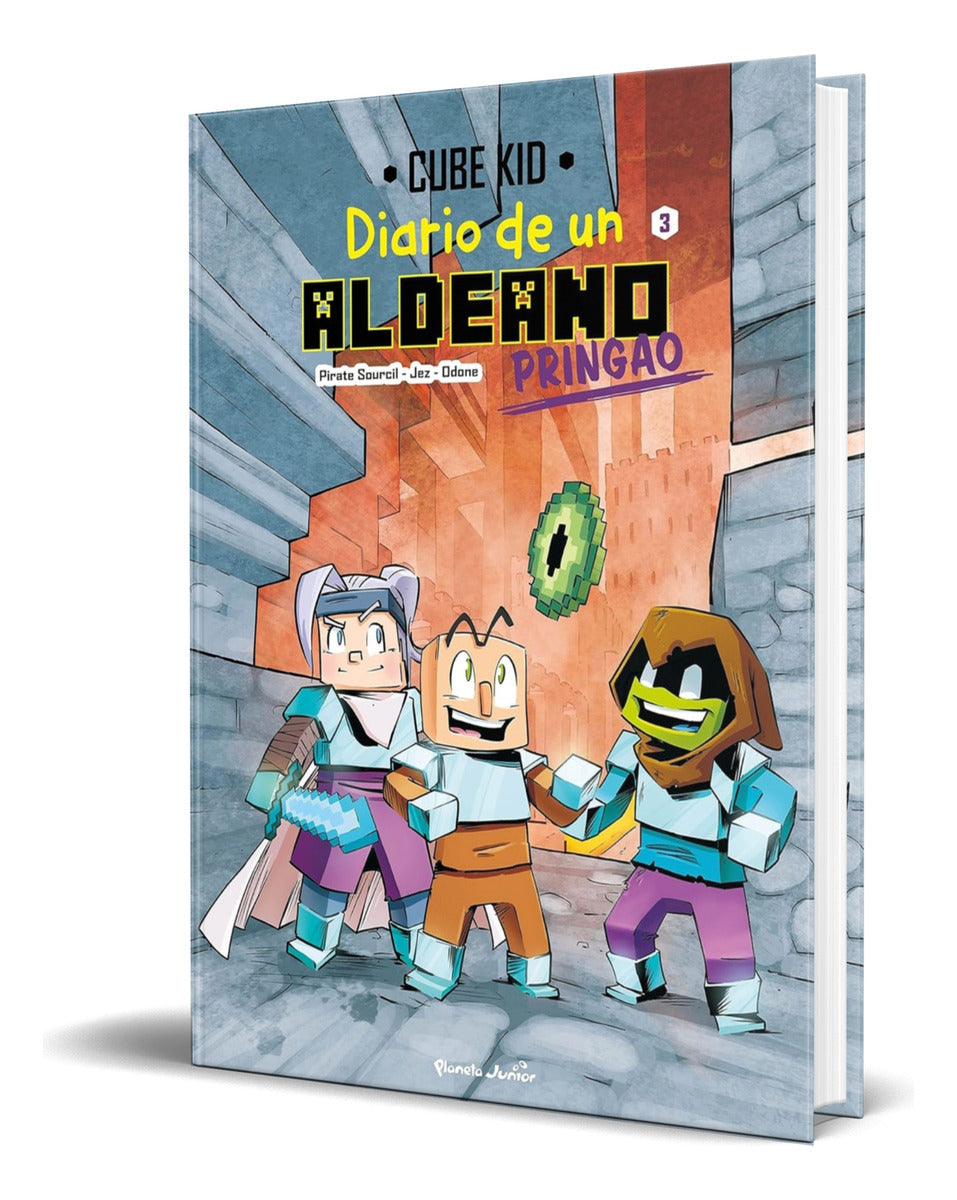 Portada de Libro Diario De Un Aldeano Pringao [ Cube Kid ] Original