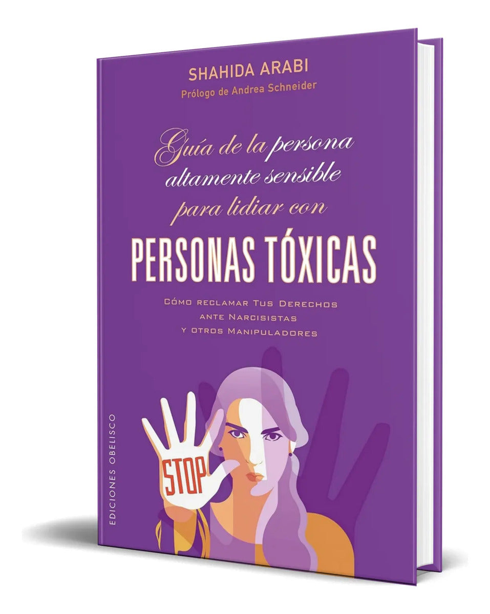 Portada de Libro Guía De La Persona Sensible Para Lidiar Con Tóxicas