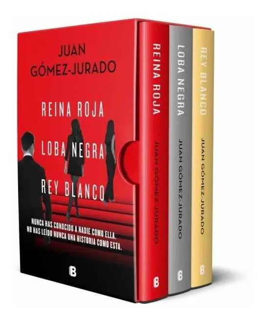Portada de Estuche Trilogía Reina Roja [ Juan Gomez- Jurado] Pasta Dura