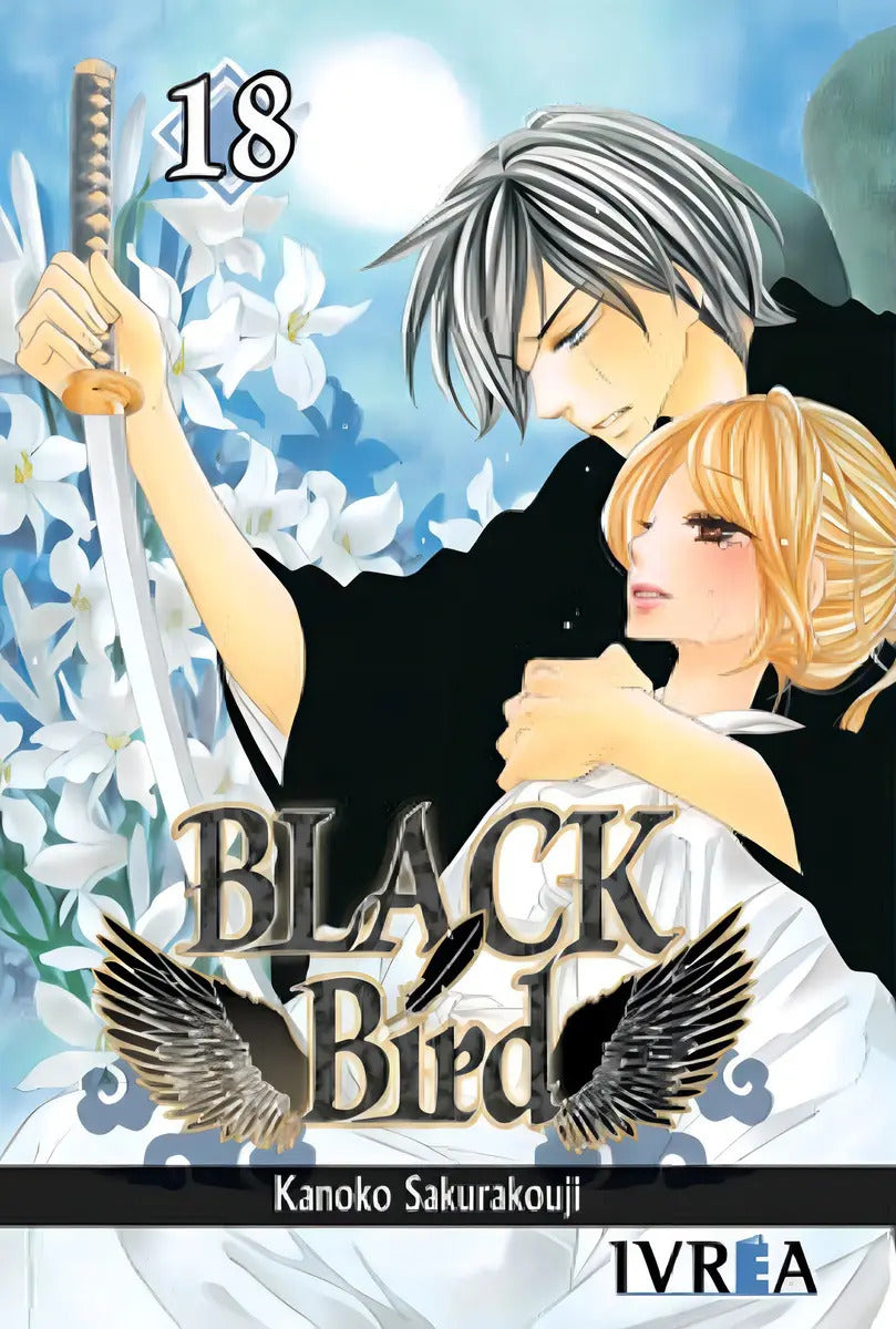 Portada de Black Bird 18, De Kanoko Sakurakouji. Editorial Ivrea En Español