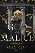 Portada de God Of Malice: Llamé La Atención De Un Monstruo, De Kent, Rina. Legado De Dioses, Vol. 1. Editorial Montena, Tapa…