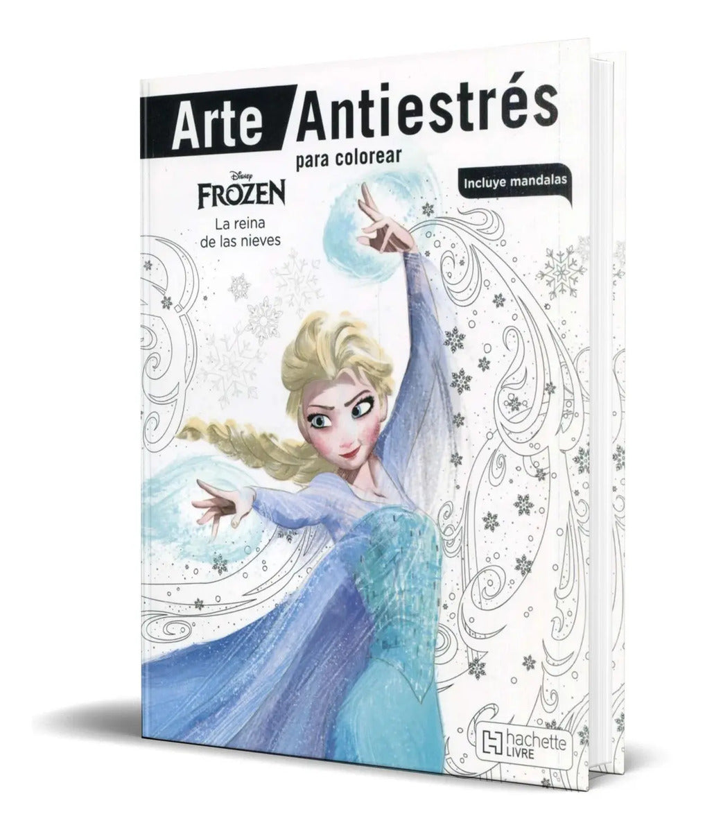 Portada de Libro Para Colorear [ Frozen Disney ] Incluye Mandalas