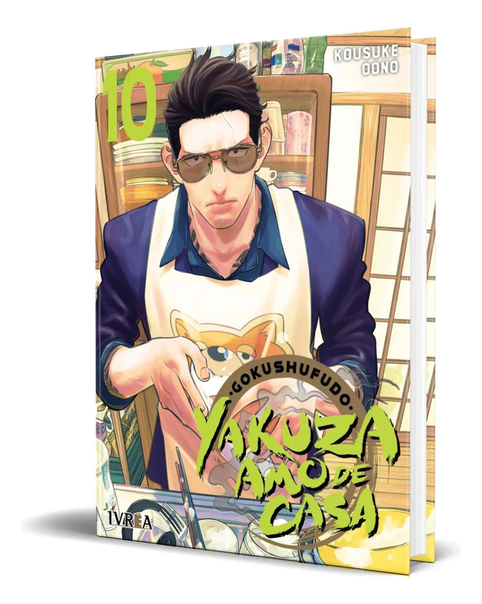 Portada de Libro Gokushufudo [ Yakuza Amo De Casa Vol.10 ] Original