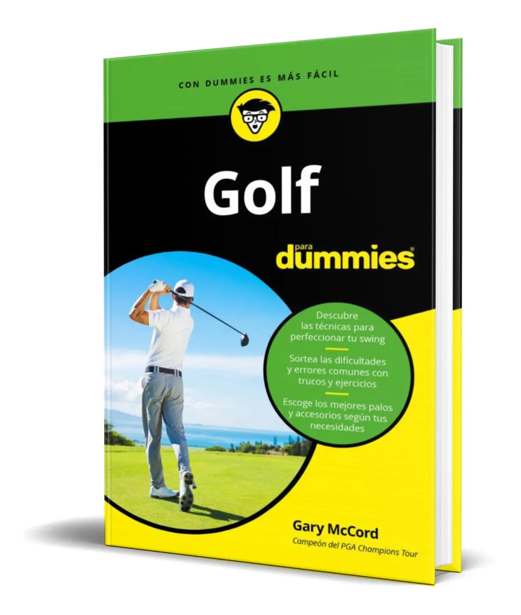 Portada de Libro Golf Para Dummies [ Gary Mccord ] Original