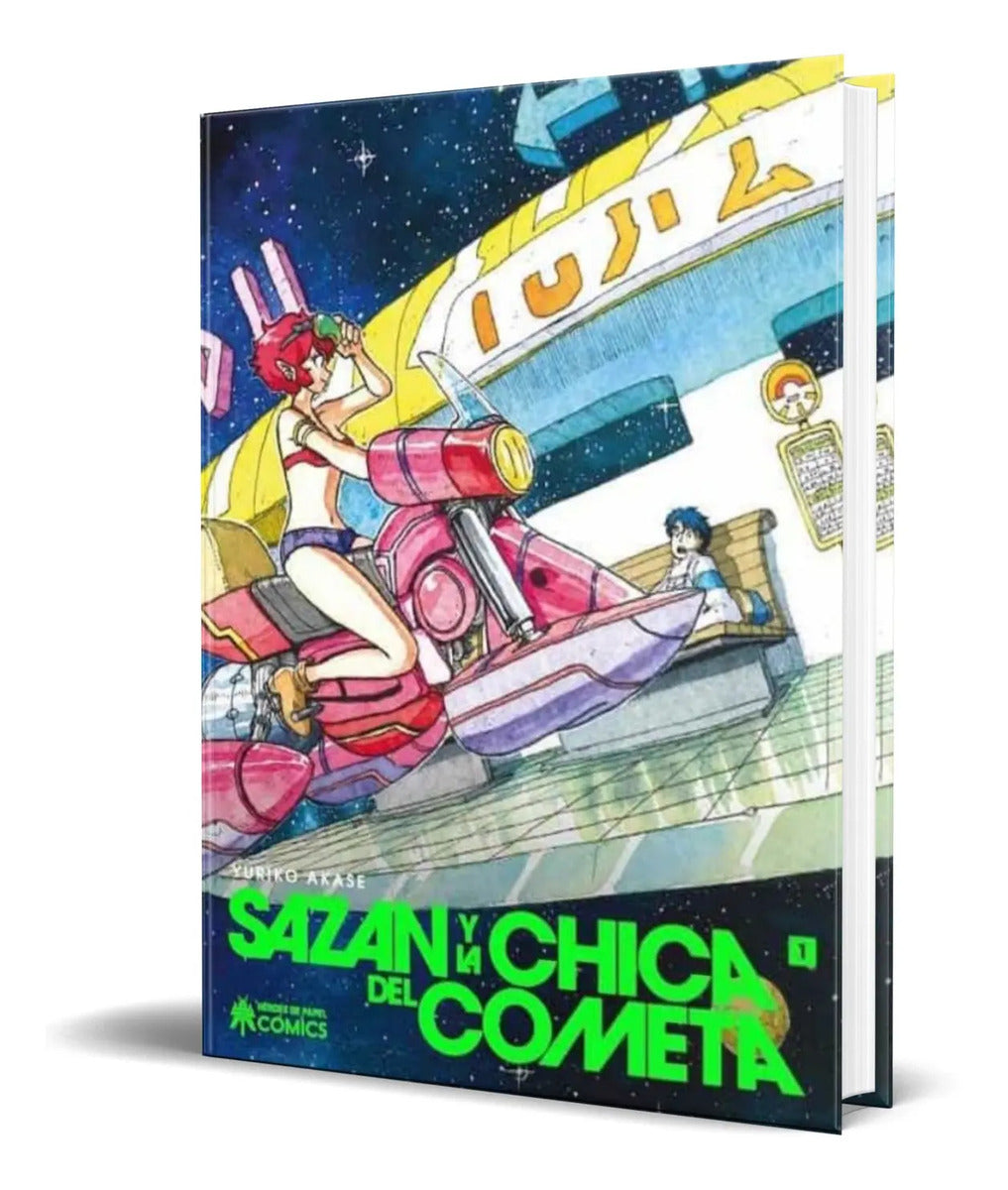 Portada de Libro Sazan Y La Chica Del Cometa [ Yuriko Akase ] Original