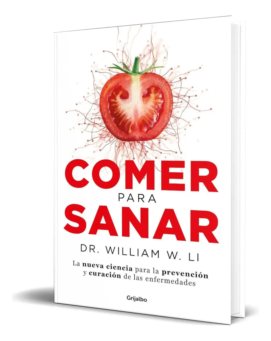 Portada de Libro Comer Para Sanar [ Edición Grande ] Editorial Grijalbo