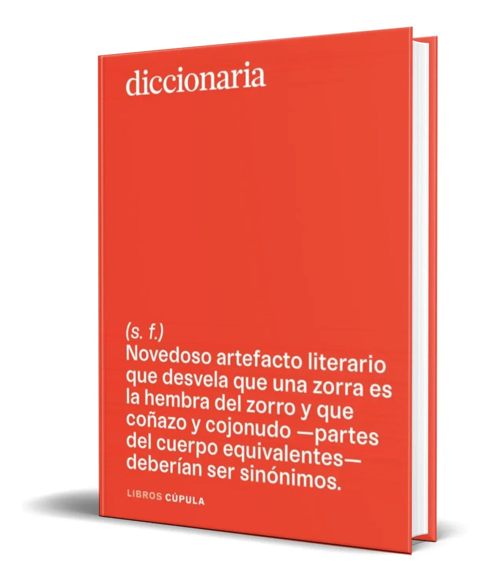 Portada de Libro Diccionaria [ Fernando Alcazar Zambrano ] Original