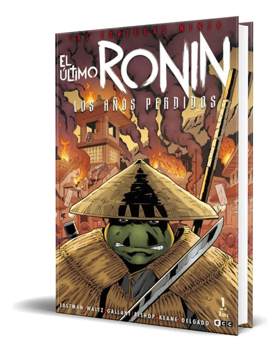 Portada de Libro Las Tortugas Ninja [ El Último Ronin ] Original