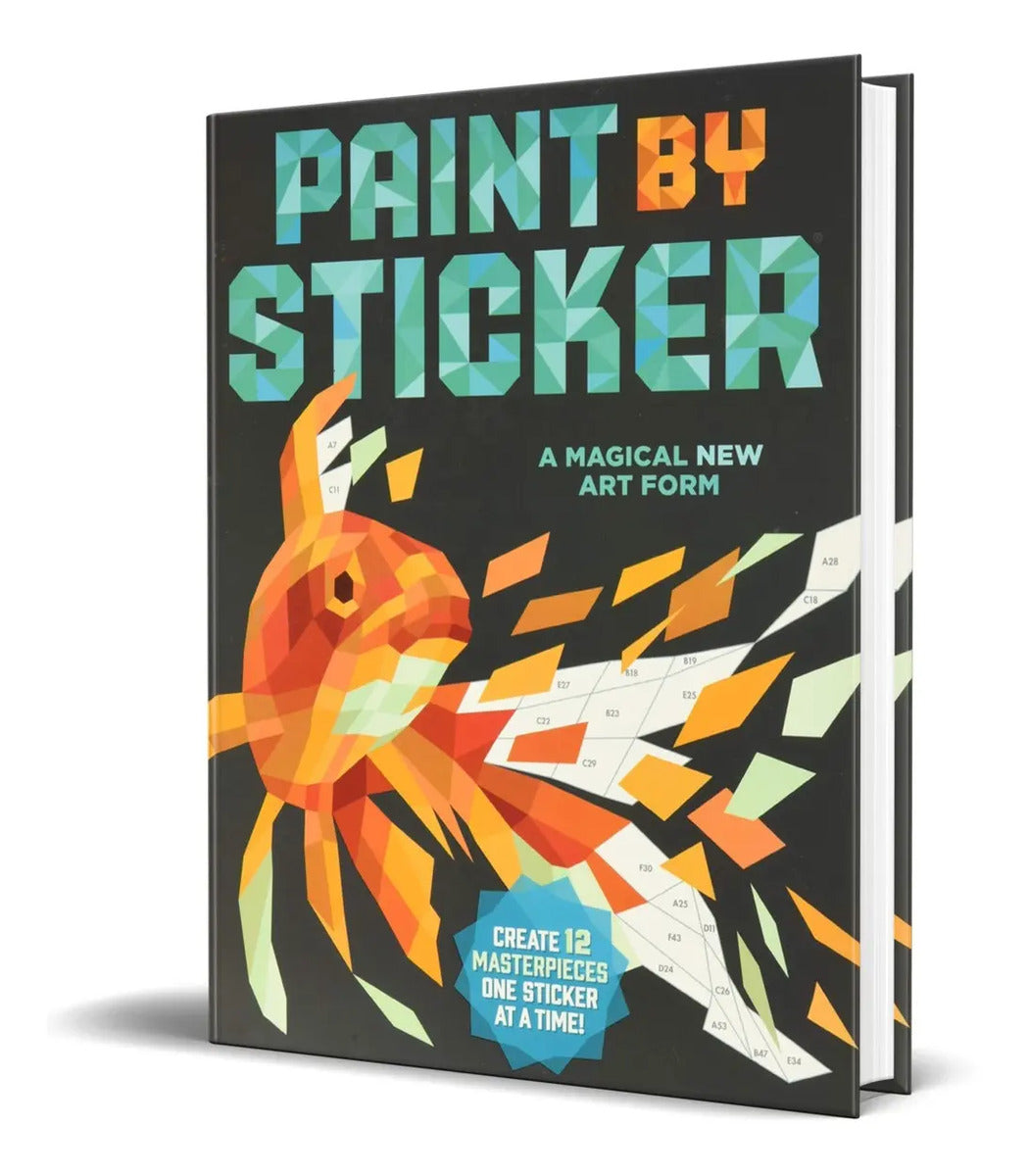 Portada de Libro Para Pintar Con Sticker [ Animales, Etc ] Antiestrés