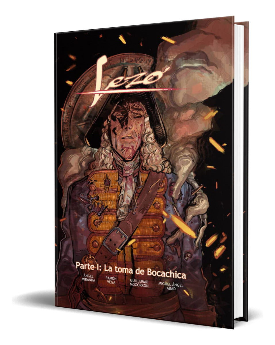 Portada de Libro Lezo Vol.1 [ La Toma De Bocachica ] Original