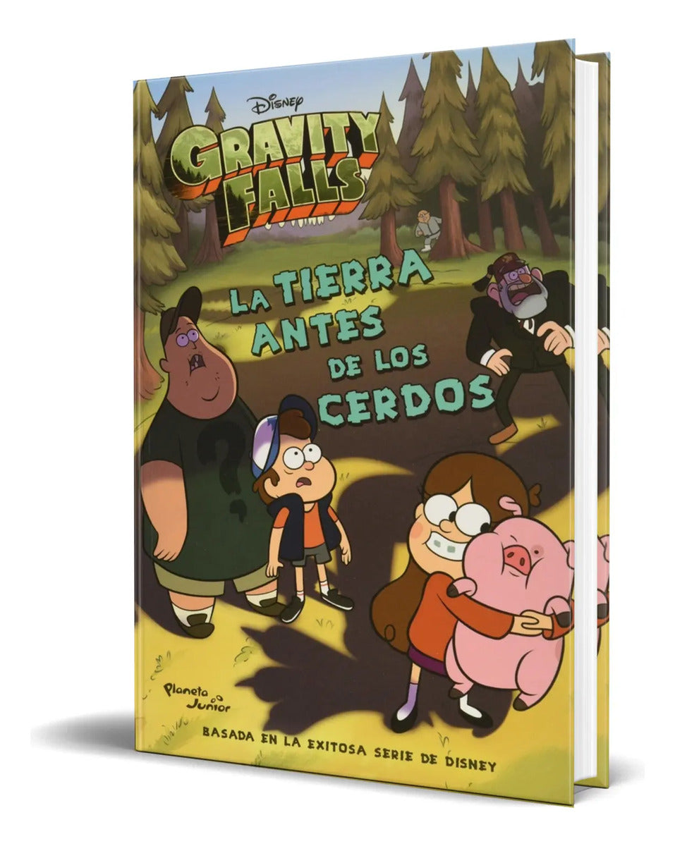 Portada de Libro Gravity Falls La Tierra Antes De Los Cerdos Original