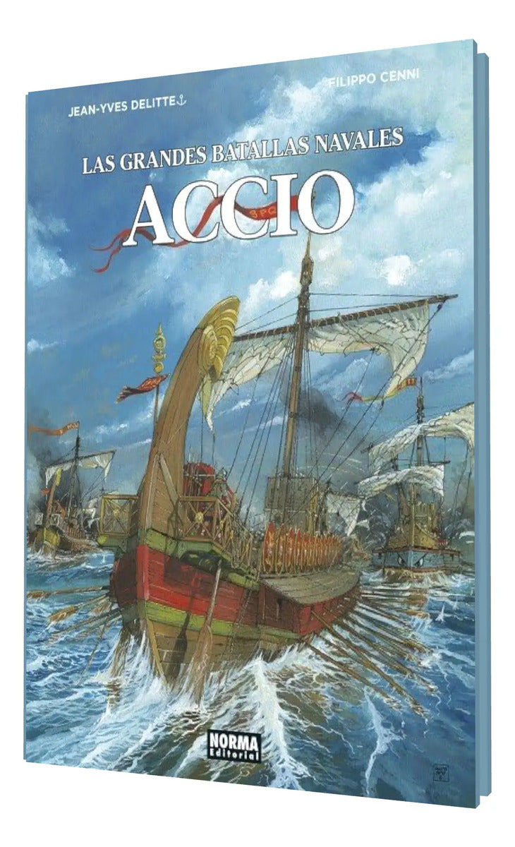 Portada de LAS GRANDES BATALLAS NAVALES 14: ACCIO