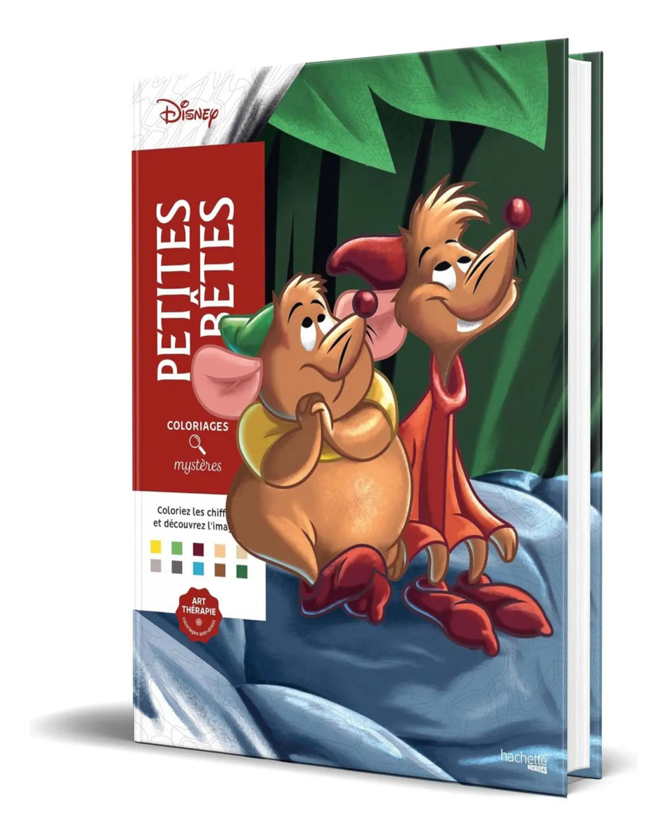 Portada de Libro Colorea Y Descubre El Misterio [ Pequeños Animales ]