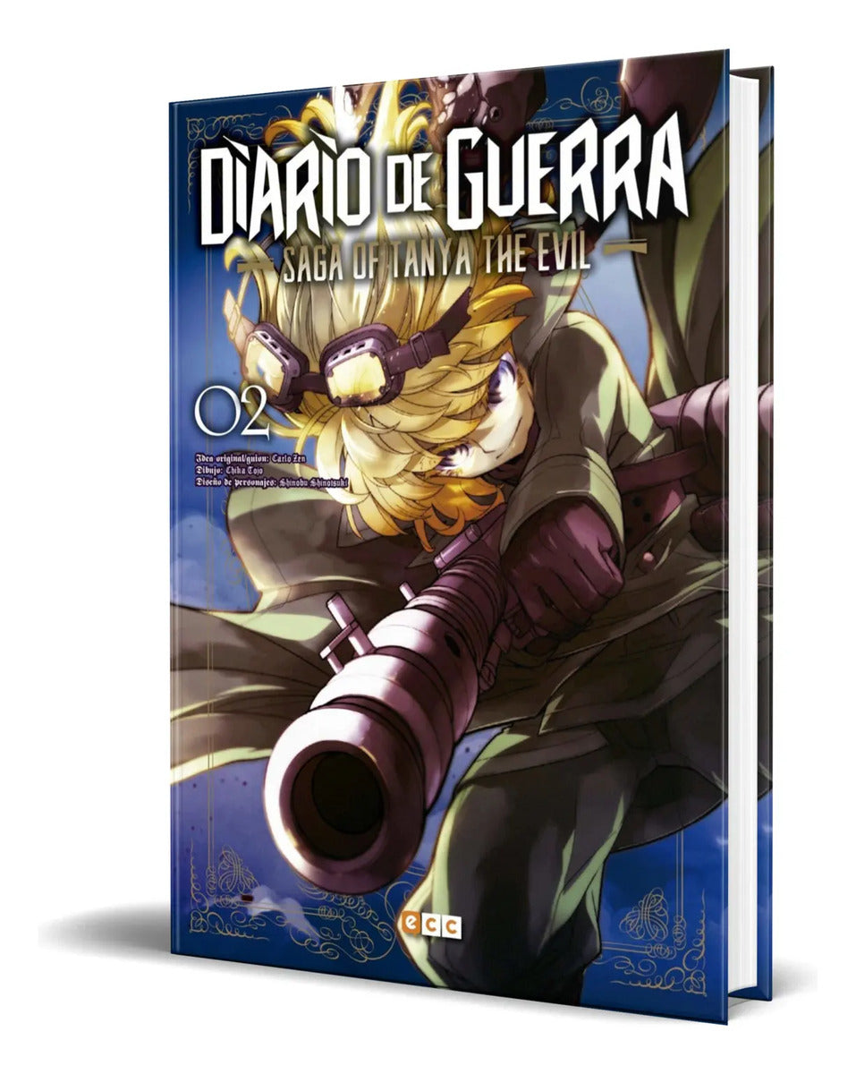 Portada de Libro Diario De Guerra [ Saga Of Tanya The Evil Vol.2 ]