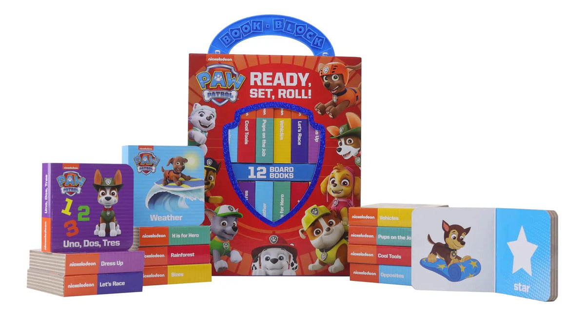 Portada de Pack Nickelodeon Paw Patrol [ 12 Board Books ] Original