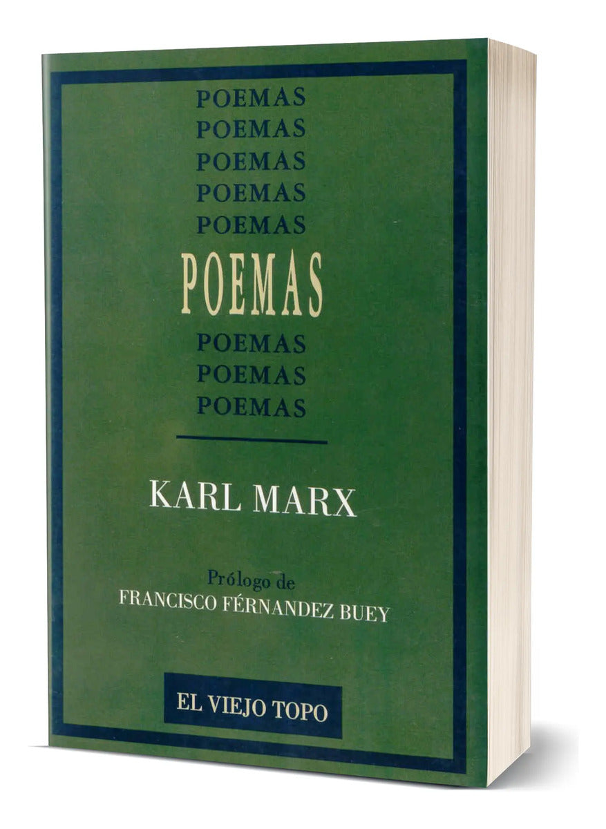 Portada de Libro Poemas [ Karl Marx ] Original