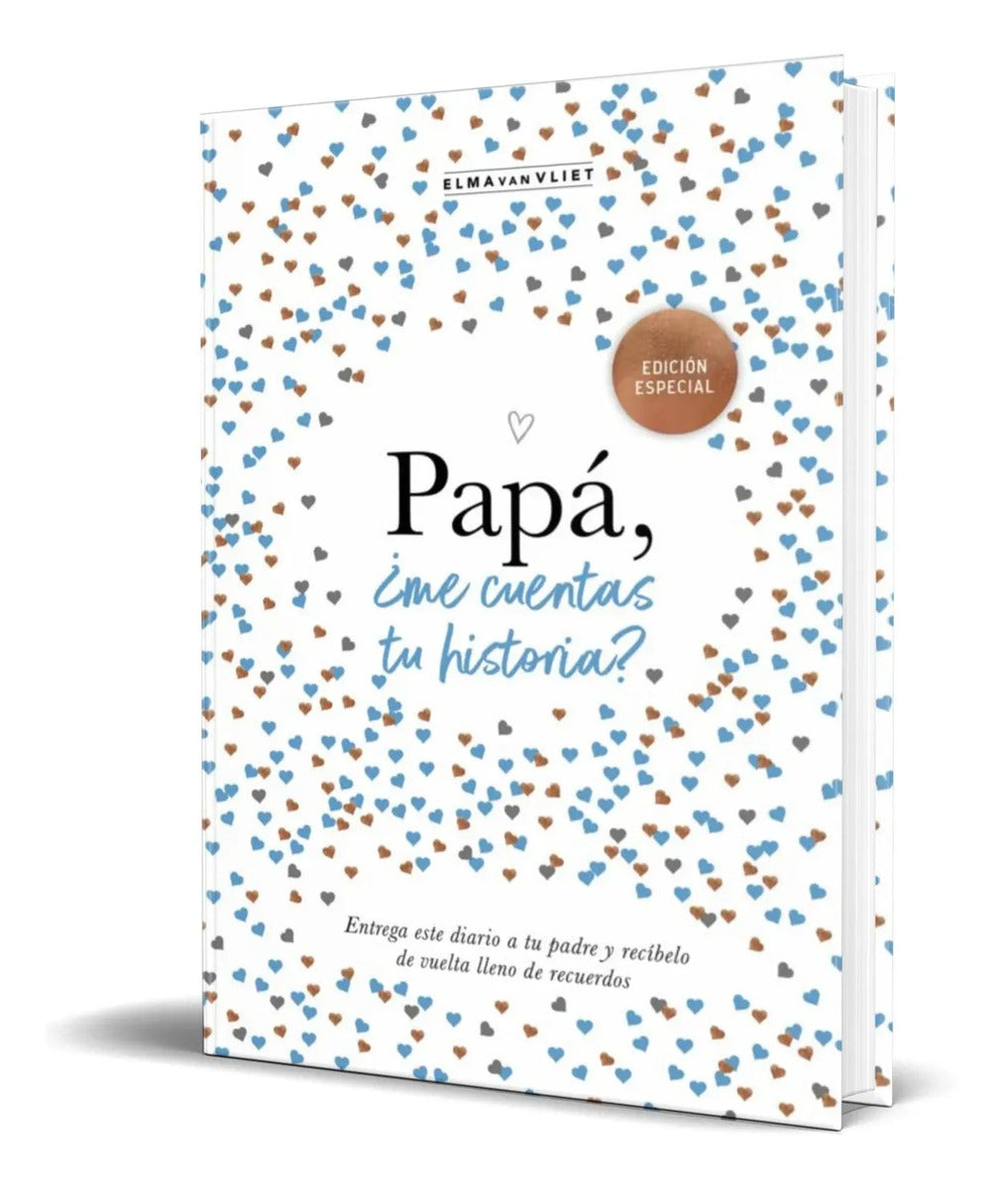 Portada de Libro Papá, ¿ Me Cuentas Tu Historia ? [ Elma Van Vliet ]
