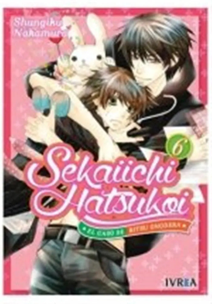 Portada de Sekaiichi Hatsukoi 06, De Nakamura, Shungiku. Sekaiichi Hatsukoi, Vol. 0. Editorial Ivrea ,editorial, Tapa Blanda…