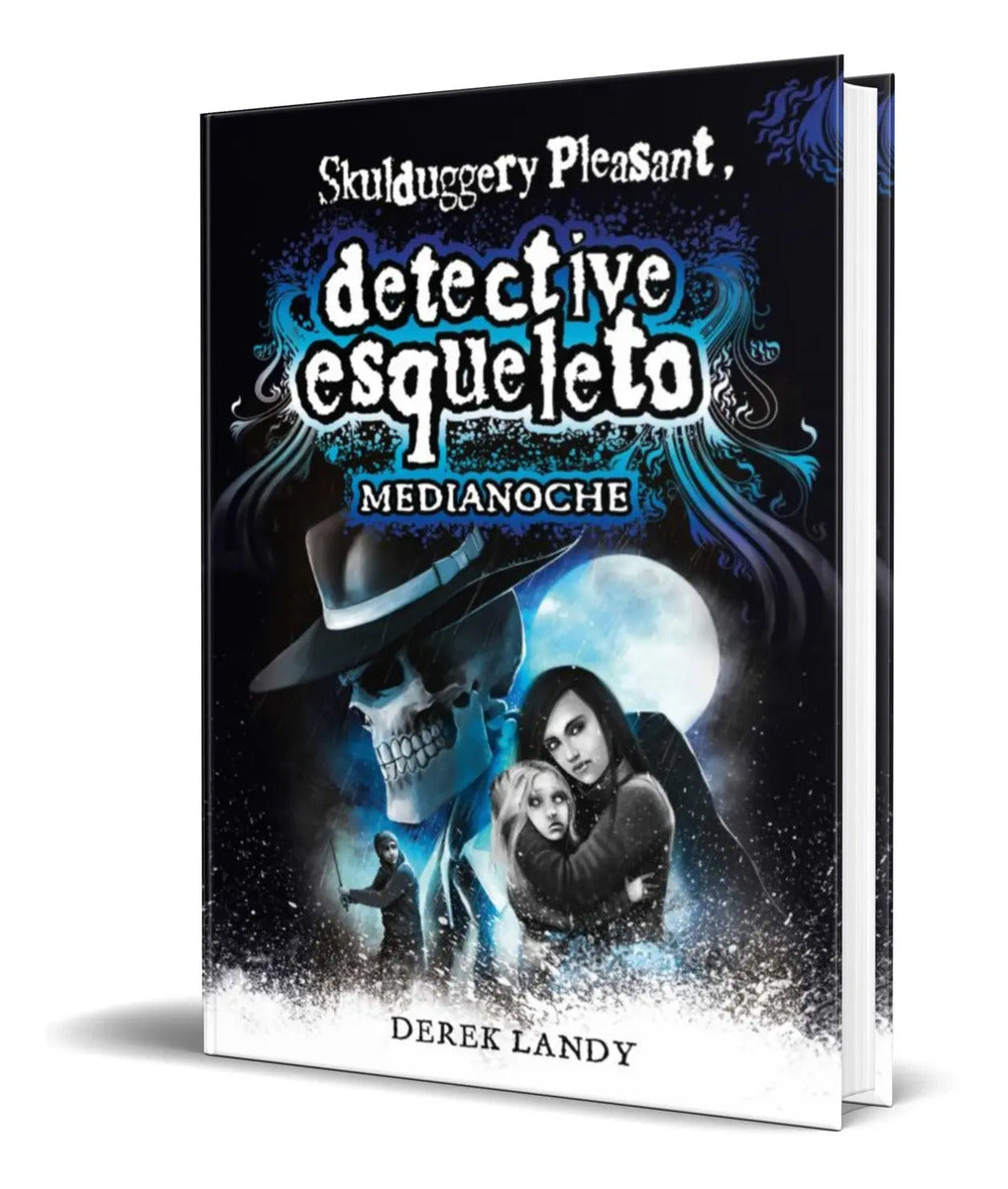 Portada de Libro Detective Esqueleto [ Medianoche ] Original