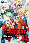 Portada de Dr Stone 17, De Riichiro Inagaki. Editorial Ivrea, Tapa Blanda En Español