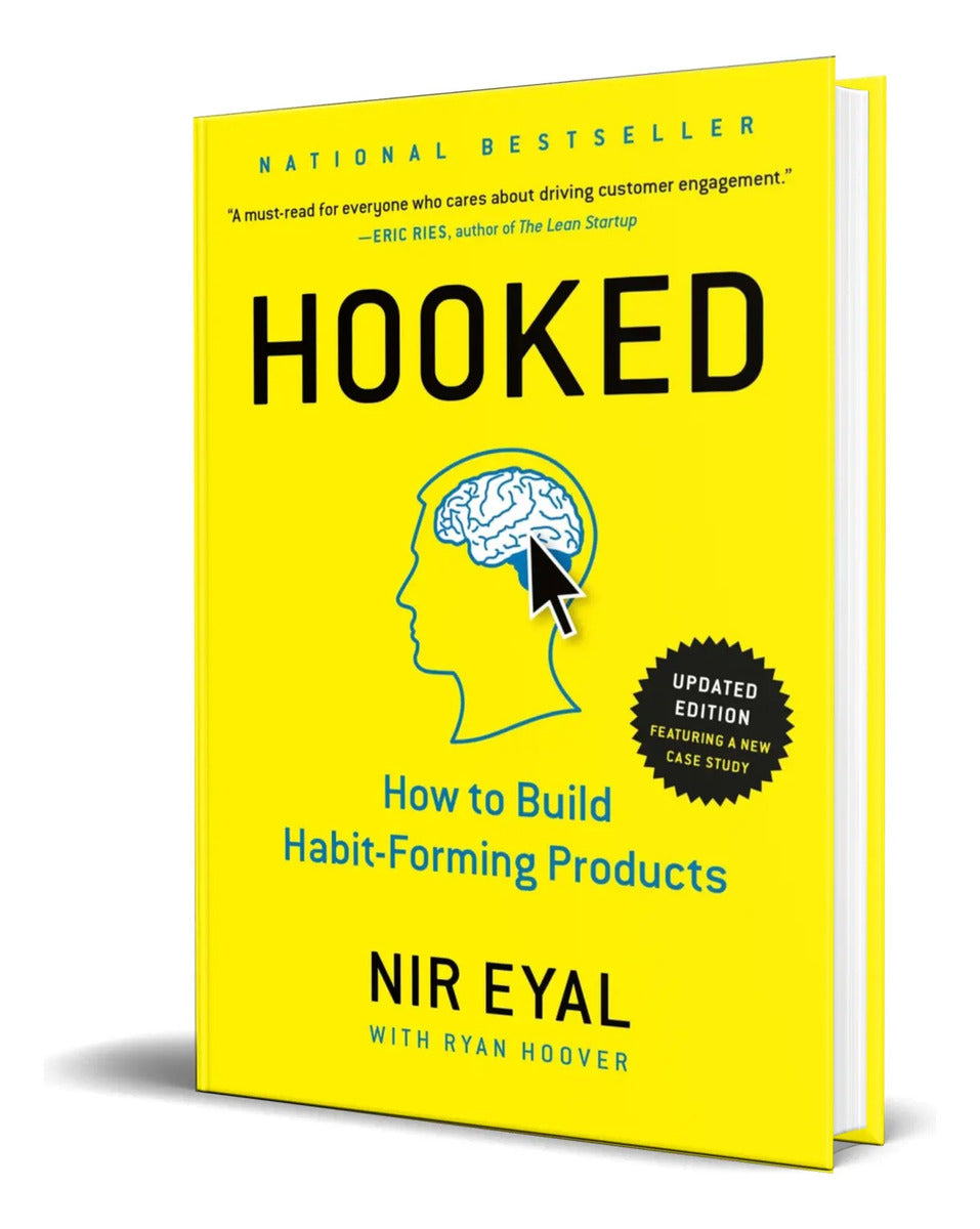 Portada de Libro Hooked [ How To Build Habit-forming Products] Original