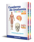 Portada de Libro Cuaderno De Anatomía Para Colorear [ Original ]