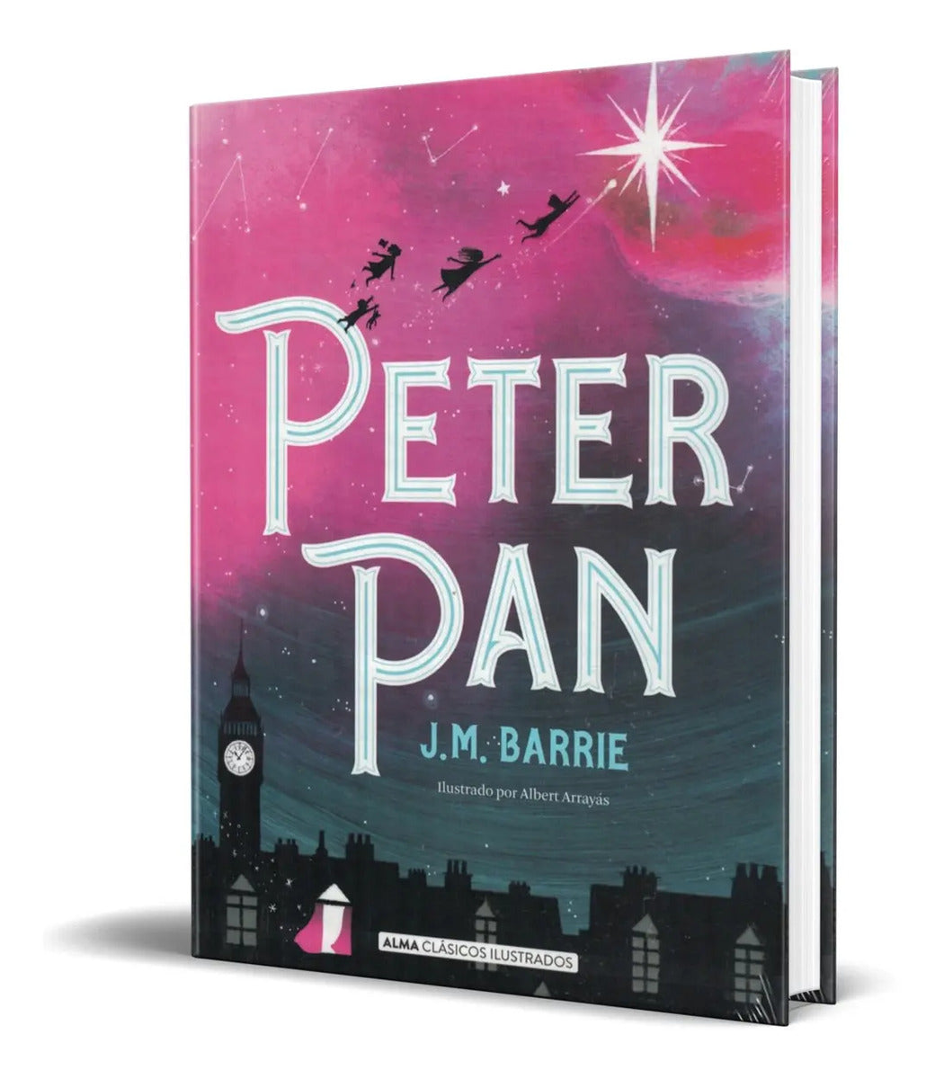 Portada de Libro Peter Pan - J. M. Barrie [ Pasta Dura ] Ilustrado