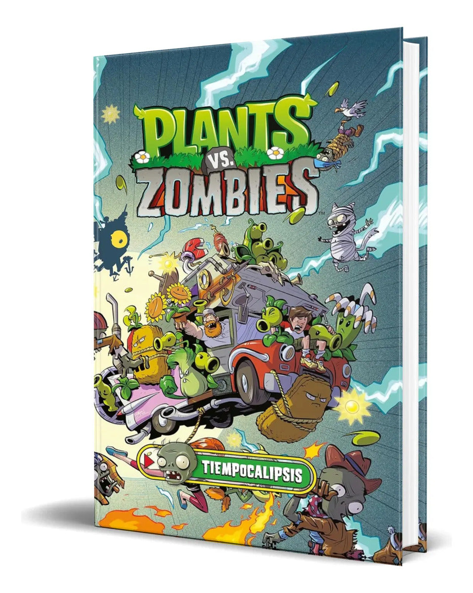 Portada de Libro Plants Vs. Zombies Vol.2 [ Tiempocalipsis ] Original