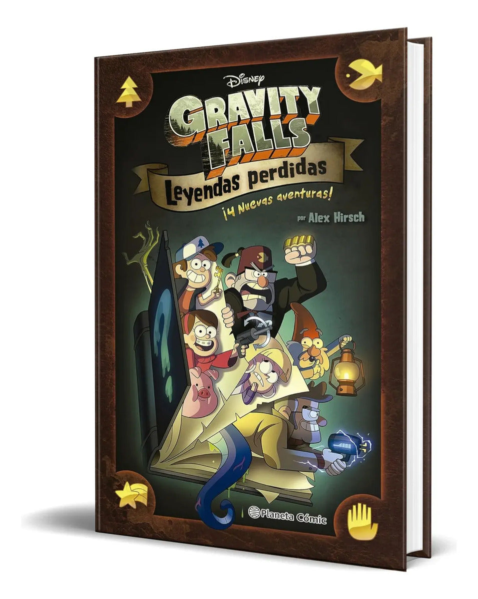Portada de Libro Gravity Falls [ Leyendas Perdidas ] Original