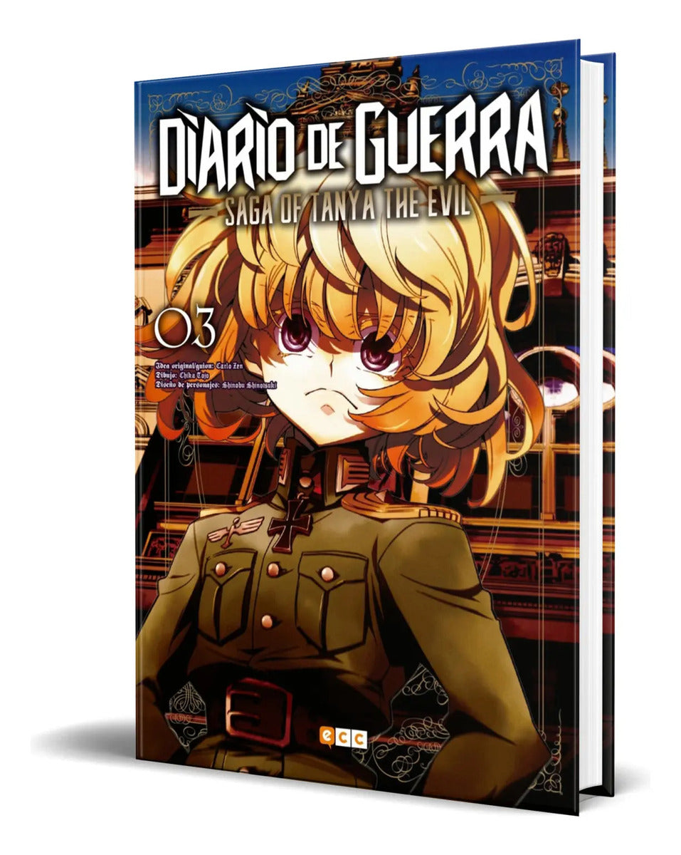 Portada de Libro Diario De Guerra [ Saga Of Tanya The Evil Vol.3 ]