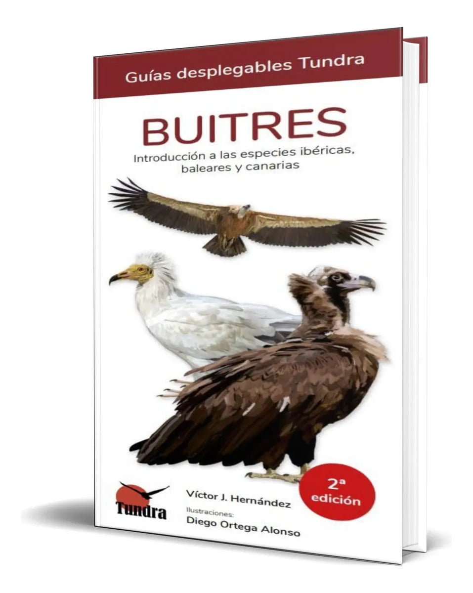 Portada de Libro Buitres [ Guias Desplegables Tundra ] Original