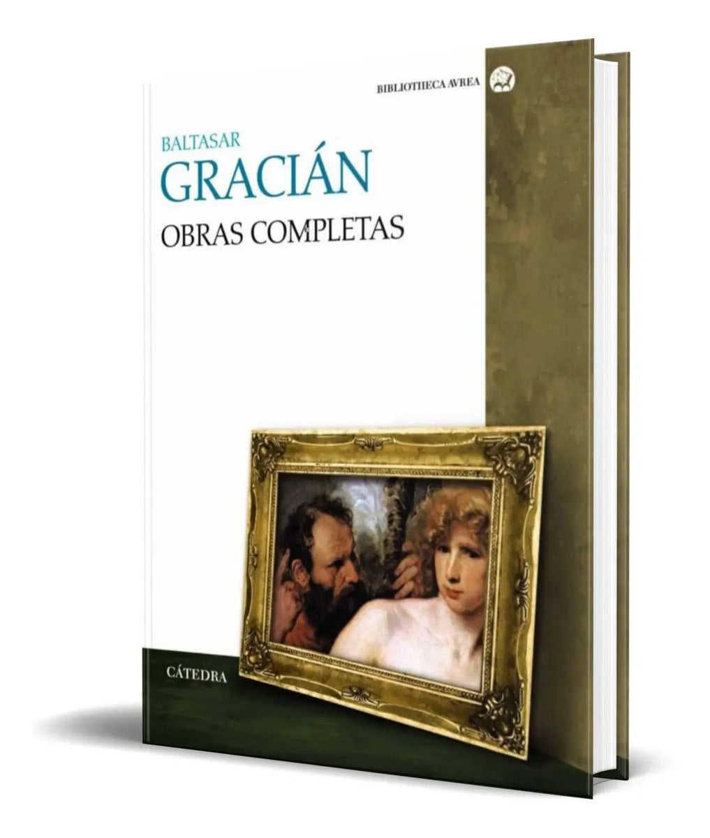 Portada de Libro Obras Completas [ Baltasar Gracian ] Original